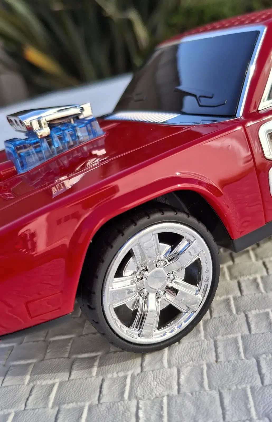 AUTO PARLANTE ViNtAgE Dodge Charger R/T Rojo 4