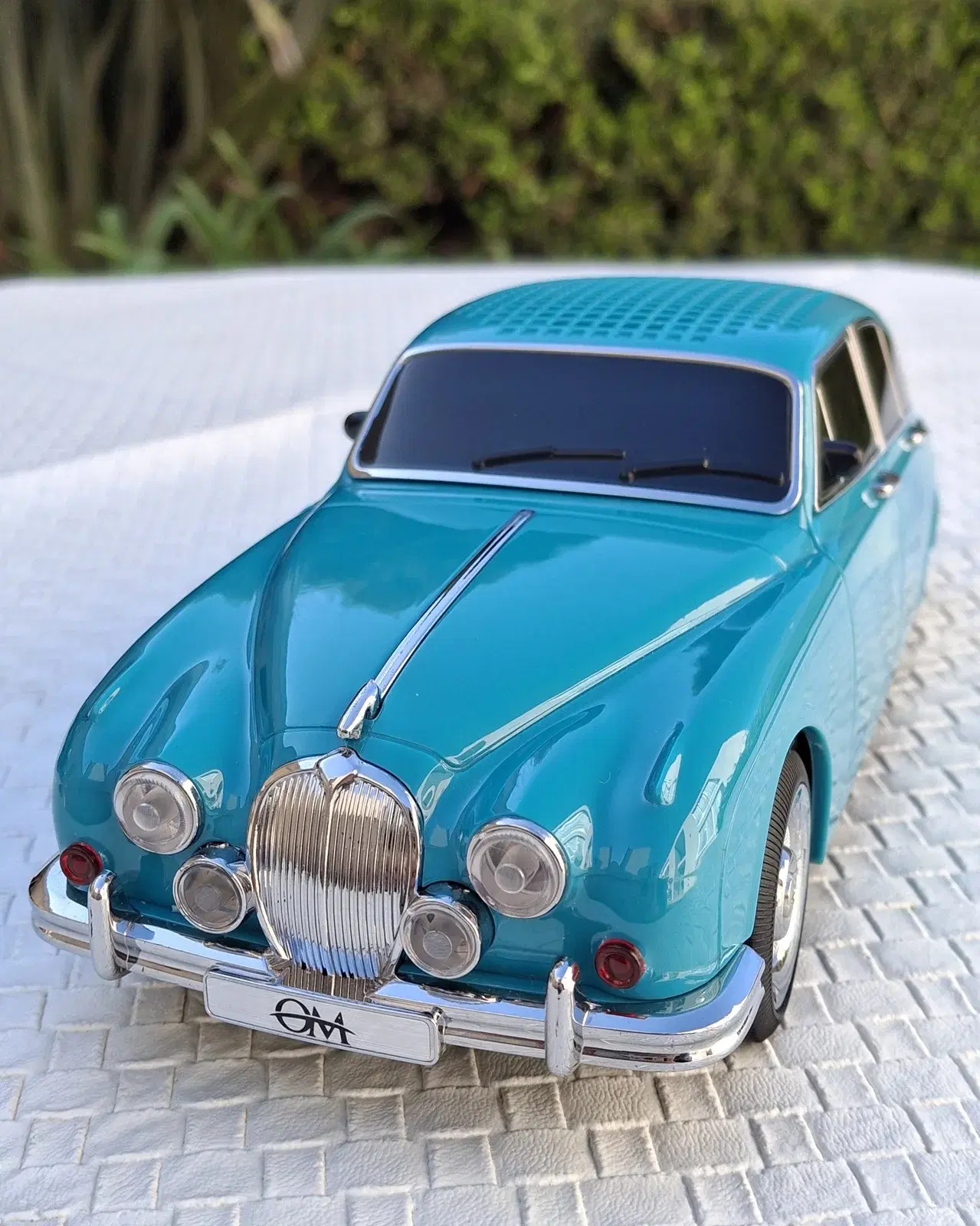 AUTO PARLANTE ViNtAgE Jaguar Mark 2 (MK2) Celeste 3