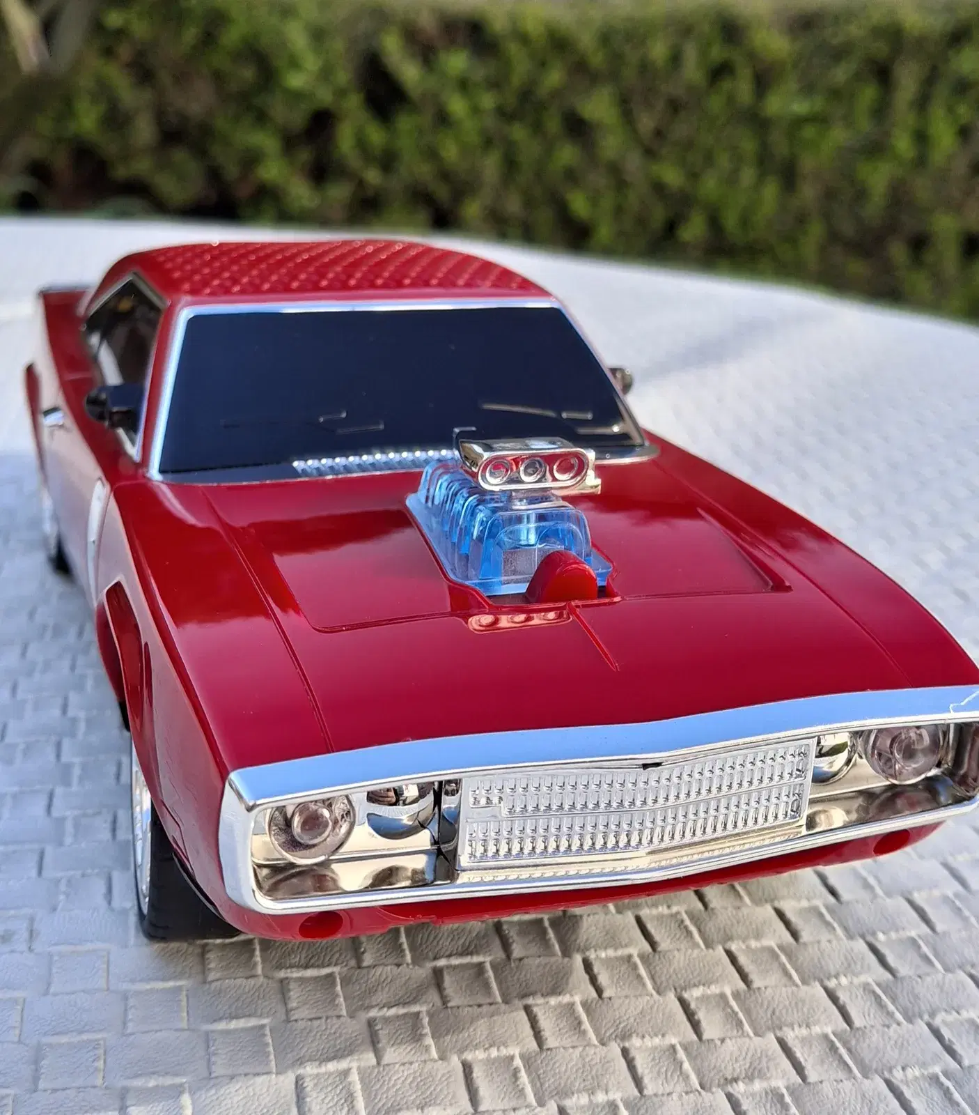 AUTO PARLANTE ViNtAgE Dodge Charger R/T Rojo 5