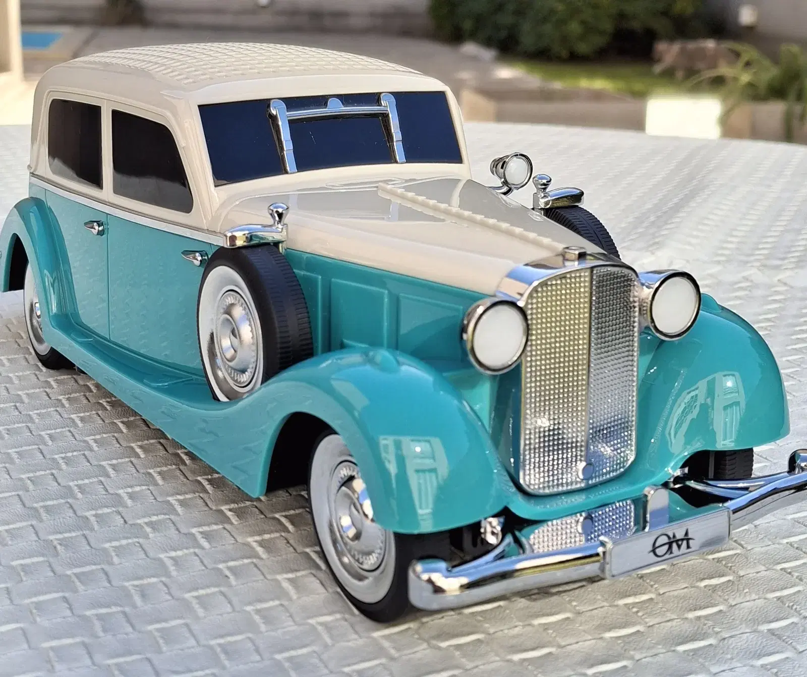 AUTO PARLANTE ViNtAgE Mercedes-Benz 500K / 540K Sedan / Cabriolet Esmeralda c/ Beige 5