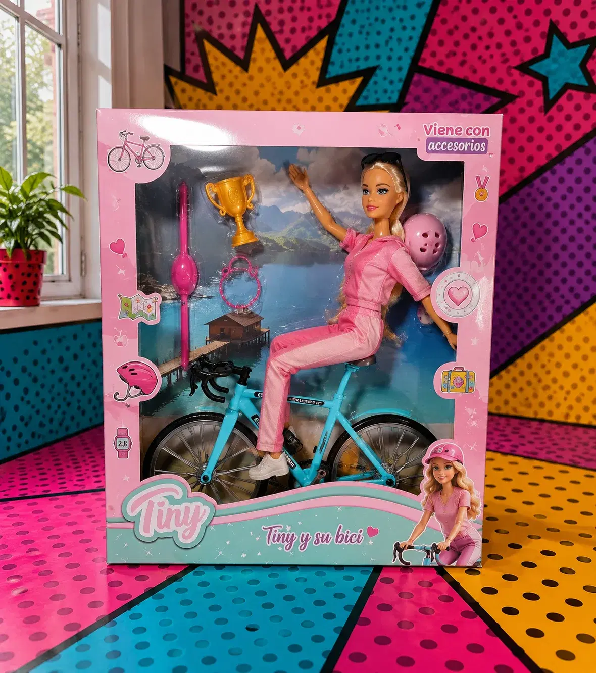 TINY Y SU BICI