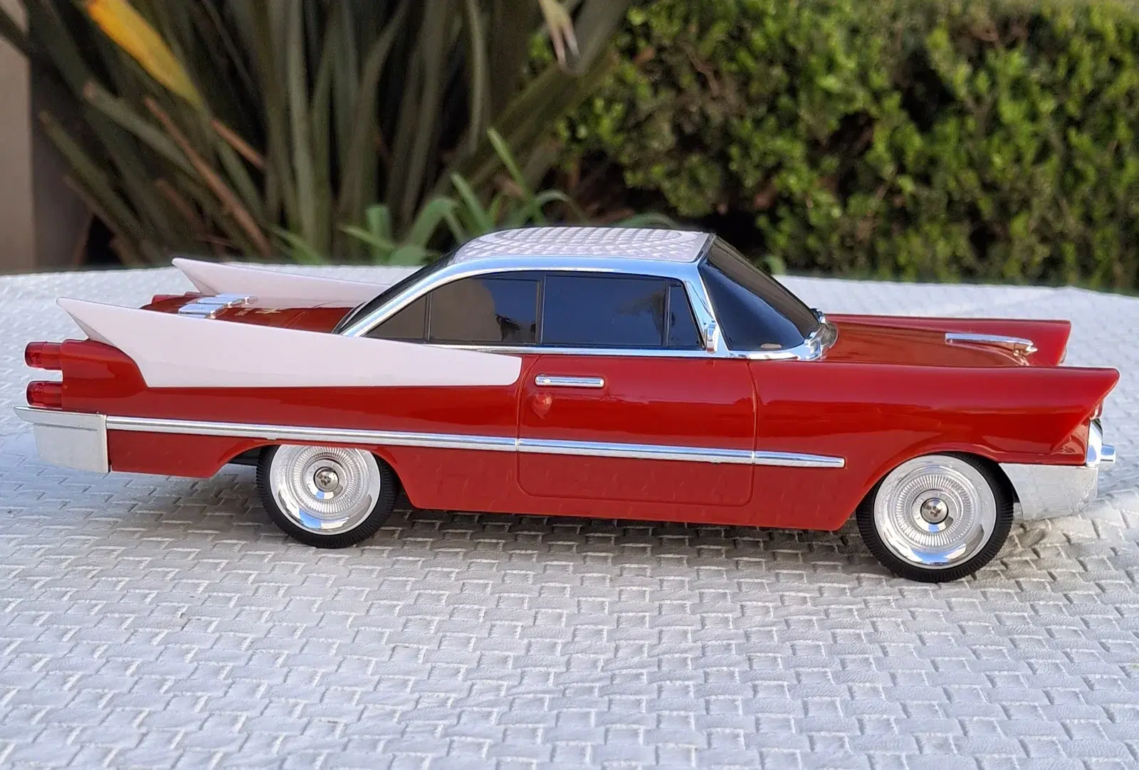 AUTO PARLANTE ViNtAgE  Plymouth Fury de 1958 Naranja 2