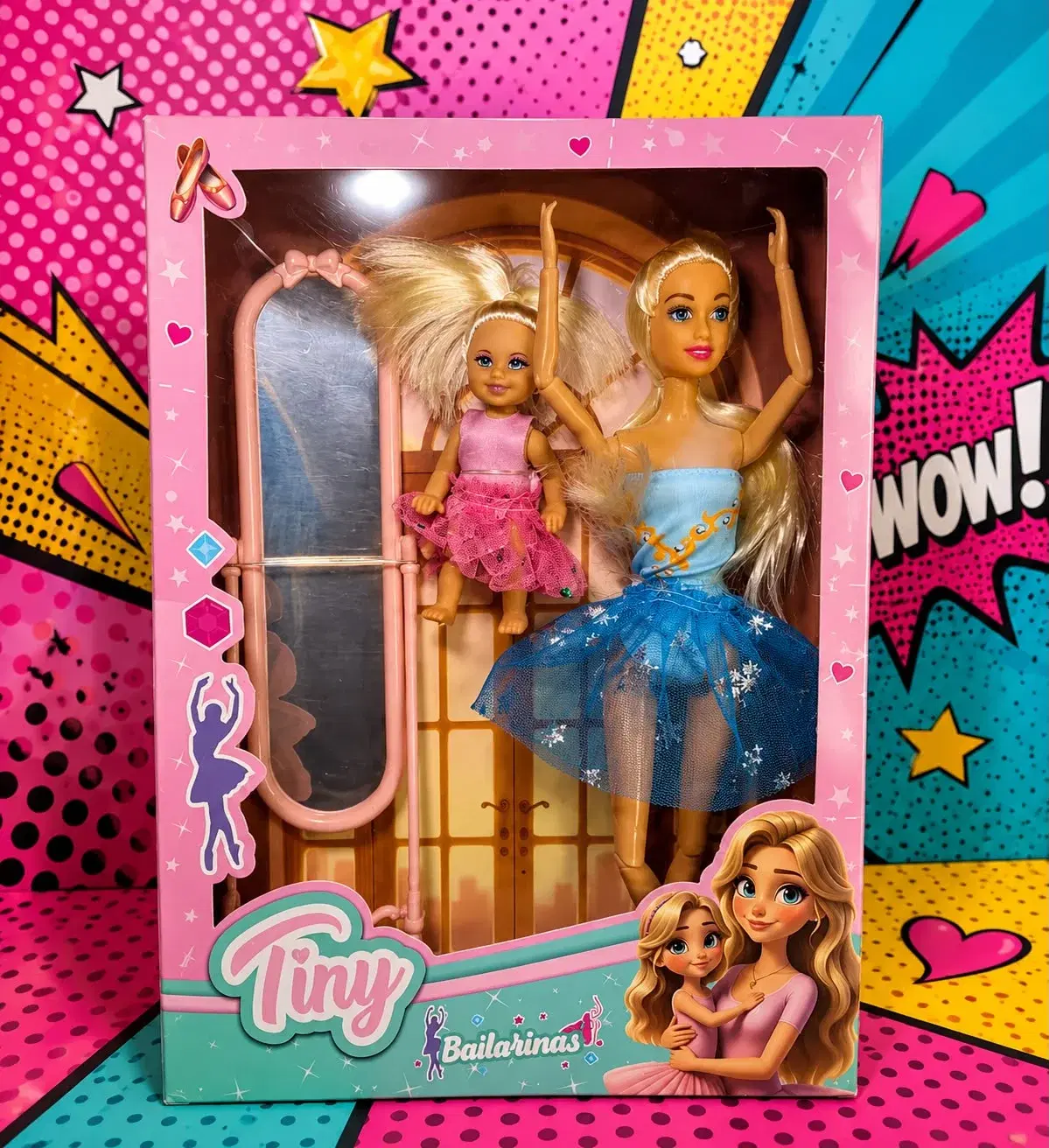 SET DE MUÑECA BAILARINA