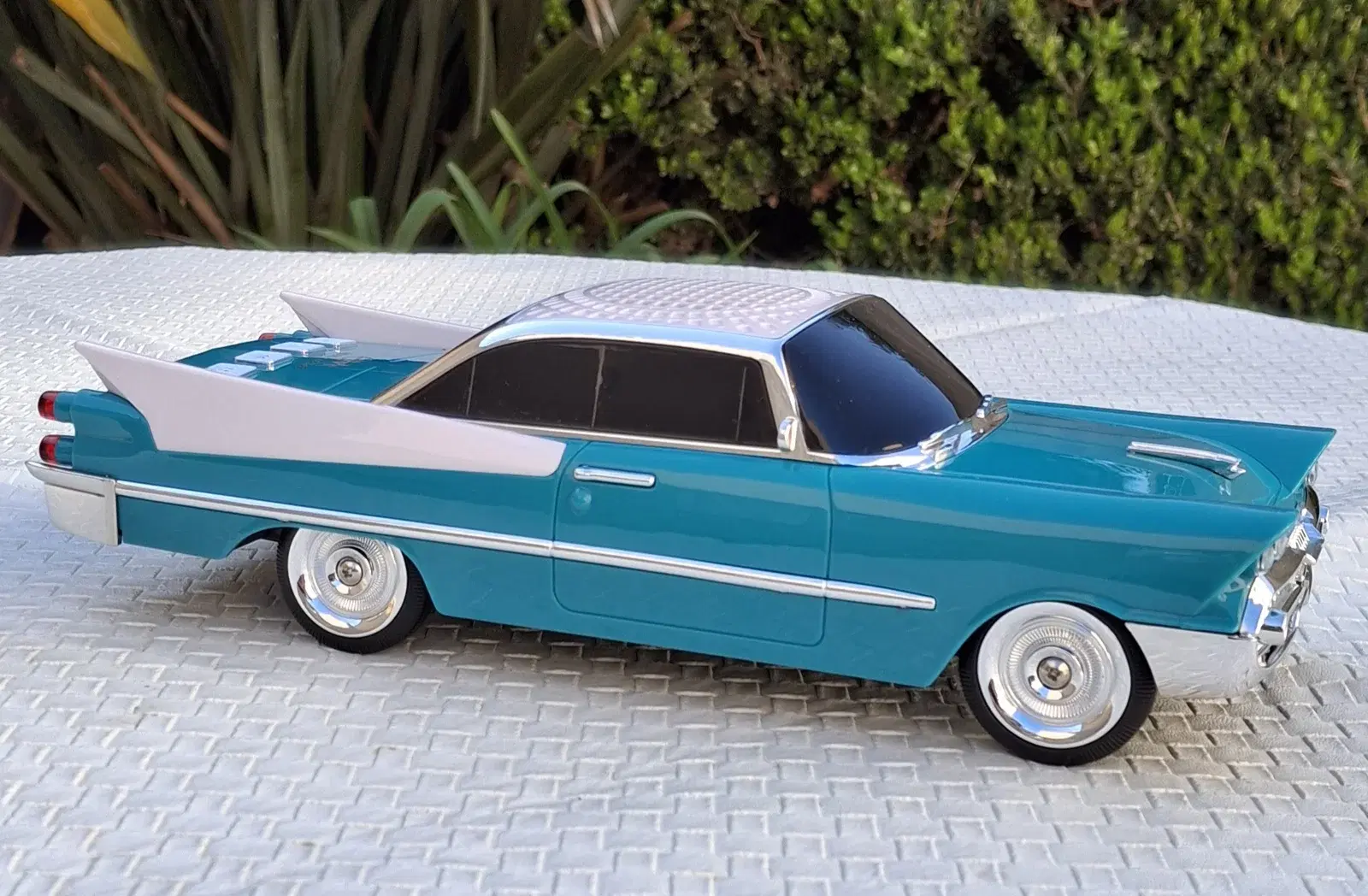 AUTO PARLANTE ViNtAgE Plymouth Fury de 1958 Celeste